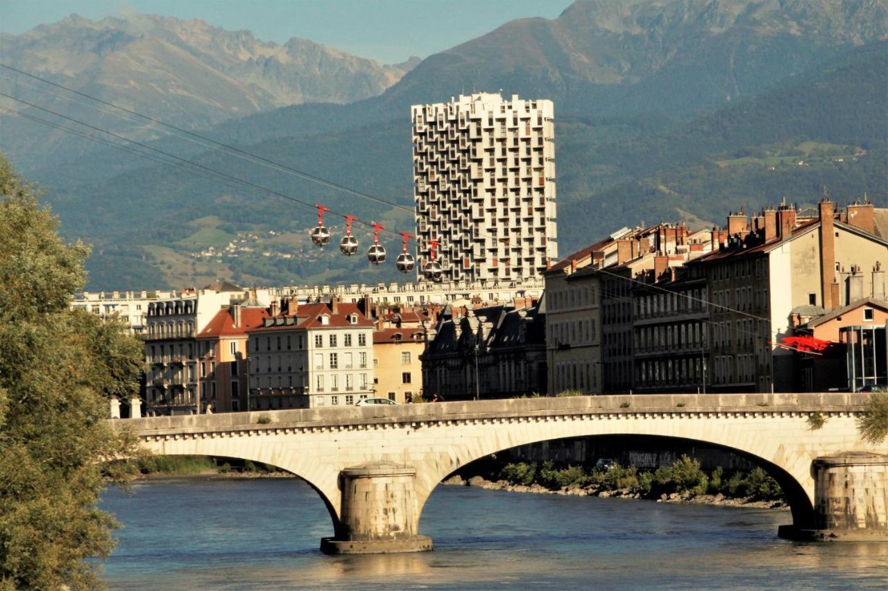 Appartement Grenoble hyper-centre + WiFi + Netflix Extérieur photo